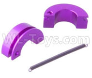 HSP 94188 spare parts-122273 (02048)-04 Aluminum Clutch Shoe-Purple,Upgrade HSP 94188 RC Car Truck Parts,Upgrade HSP 1:10 RC Truck Spare parts Accessories,HSP 94188 Upgrade Parts